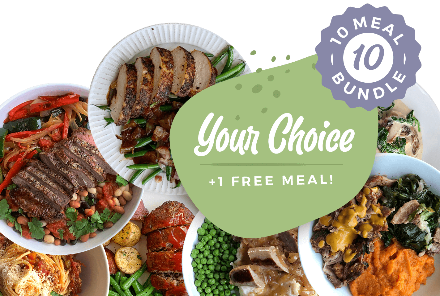 Pick Your Own Adventure Bundle (plus 1 free meal!)