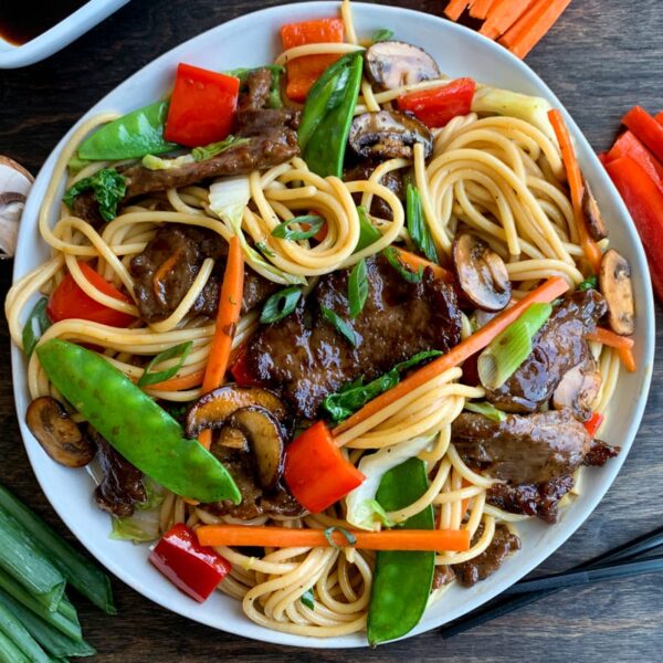 EatFlavorly Gourmet Frozen Meals - Beef Lo Mein