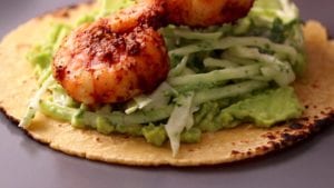 spicy shrimp tacos