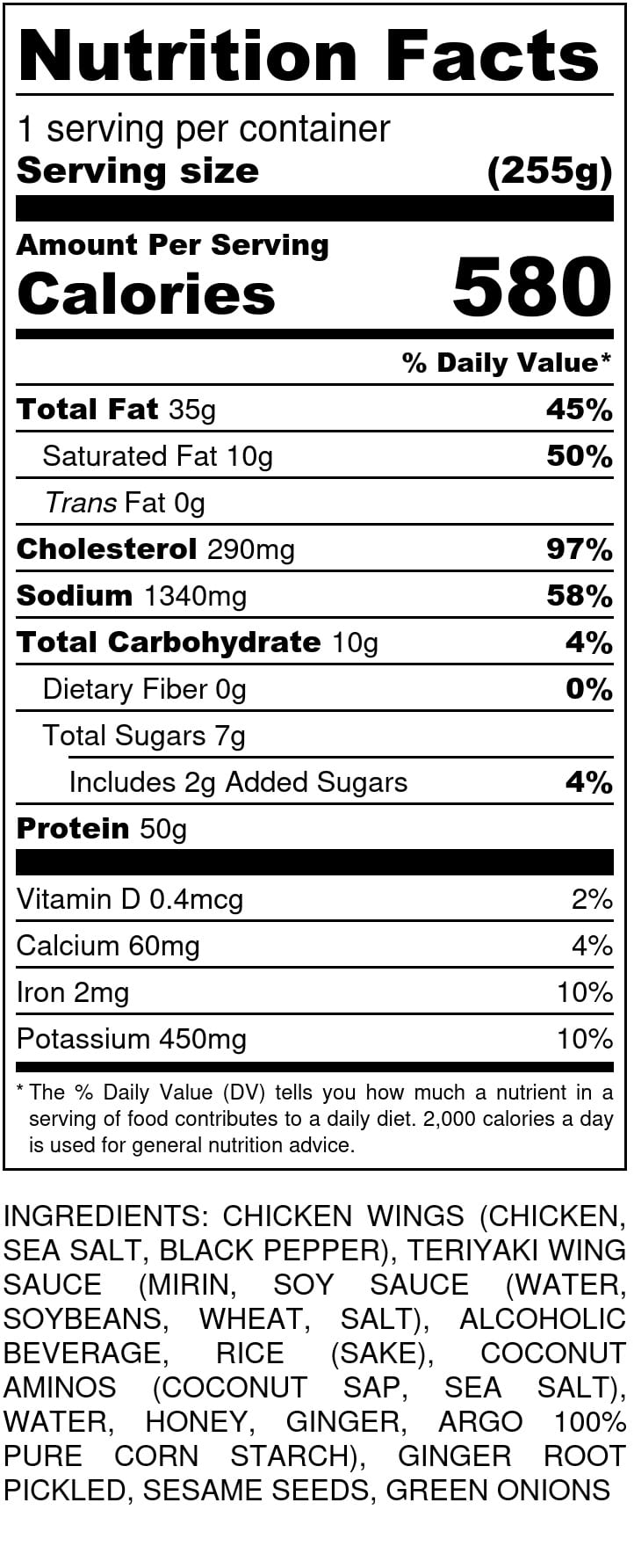 Teriyaki Wings EatFlavorly