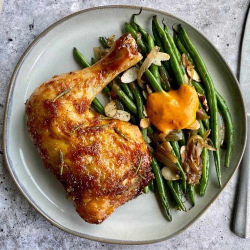 MAPLE BOURBON GLAZED CHICKEN