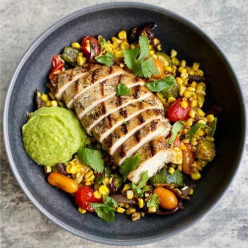 CHICKEN FAJITA BOWL