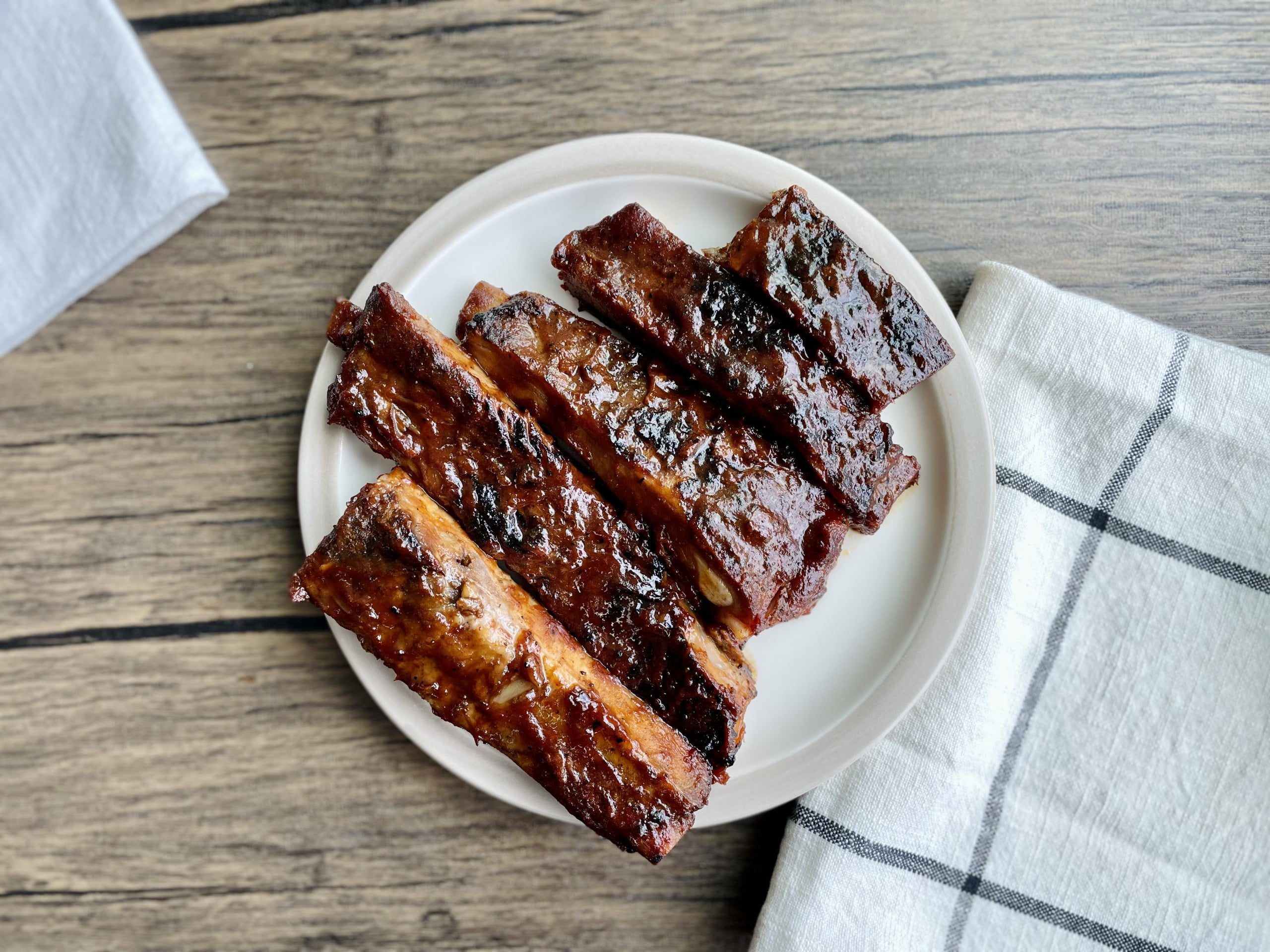 BBQ Glazed Ribs EatFlavorly